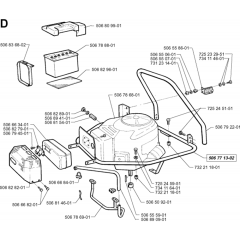 Engine Assembly for Husqvarna