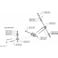 Steering Assembly for Husqvarna