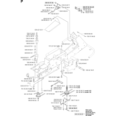 Frame Assembly for Husqvarna