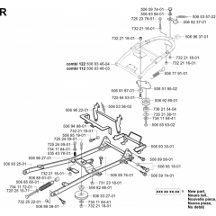 Frame Assembly for Husqvarna