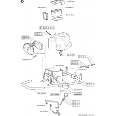 Engine Assembly for Husqvarna