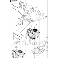 Engine Assembly for Husqvarna