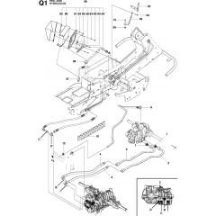 Hydraulics Assembly for Husqvarna
