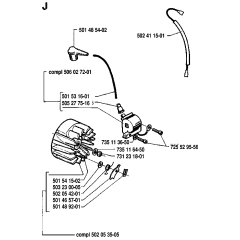 Ignition System for Husqvarna PS50