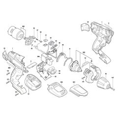 Drill Driver Assembly for Bosch