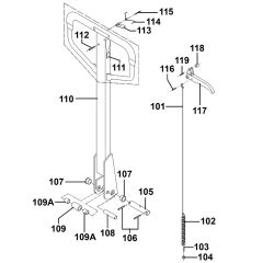 Handle Assembly for PT1170H