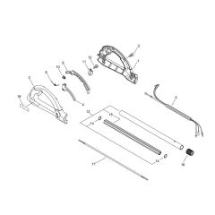 Handle for Shindaiwa PT266S