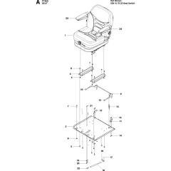 Seat Assembly for PT26 D Riders
