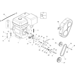 Manual Drive Kit for Belle PT