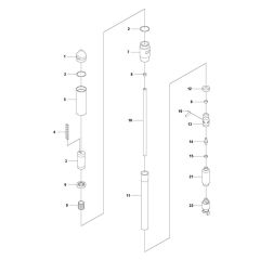 Husqvarna PV 27 Poker Assembly