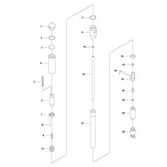 Husqvarna PV 67 Poker Assembly