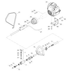 Handle Assembly for Wacker PV35A