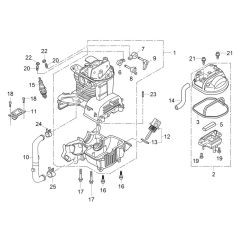 Crankcase Assembly for PV35A