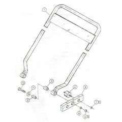 Handle Assembly for Wacker