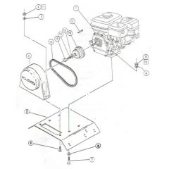 Engine Assembly for Wacker PVP75A