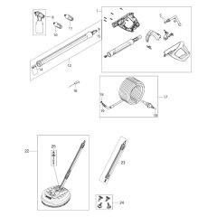 Husqvarna PW 350 Accessories