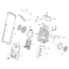 Husqvarna PW 350 Assembly