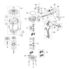 Pump Assembly for Husqvarna PW 450