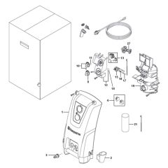 Front Assembly for Husqvarna PW 480
