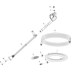 Lance & Hoses for Belle PWX
