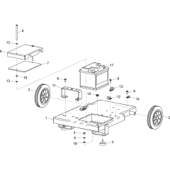 Chassis Assembly for Belle PWX
