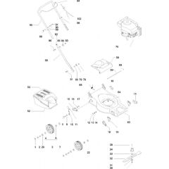 Flymo QUICKSILVER 40S Assembly