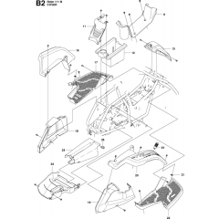 Cover Assembly-2 for Husqvarna