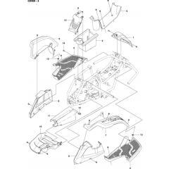 Cover Assembly-2 for Husqvarna