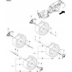 Wheels and Tyres for R115 C