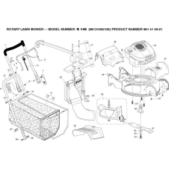 Frame Assembly for R145 Mowers