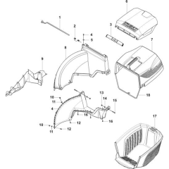 Bagger Assembly for Husqvarna