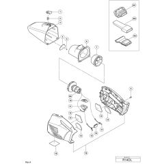 Hikoki R14DL Main Assembly