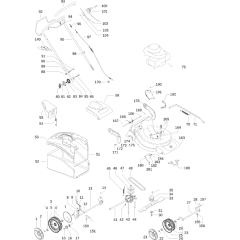 Husqvarna R150SH Assembly