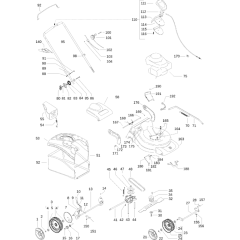 Assembly for Husqvarna R150 SVH