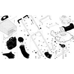 Frame & Engine Assembly