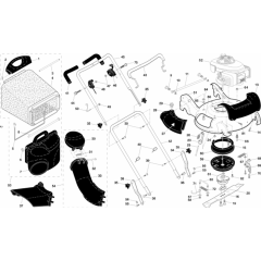 Assembly for Husqvarna R152 SVH-BBC