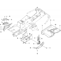Cover Assembly for R214 T Riders