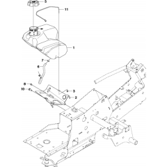 Fuel System for Husqvarna R215