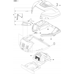 Cover Assembly for R215 TX