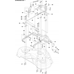 103cm Cutting Deck Assembly