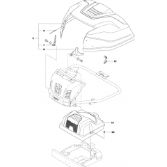 Cover Assembly-2 for R216 AWD