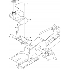 Fuel System for Husqvarna R316 T