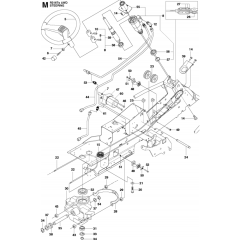 Steering Assembly for Husqvarna