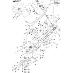 Steering Assembly for Husqvarna