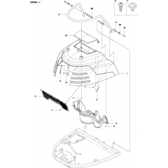 Cover Assembly for Husqvarna