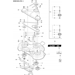 94cm Cutting Deck Assembly