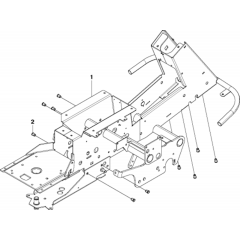 Chassis Assembly for Husqvarna