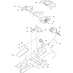 Cover Assembly for Husqvarna R418