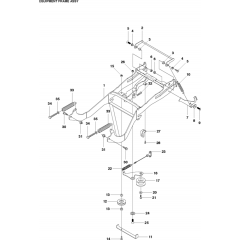 Frame Assembly for Husqvarna R418