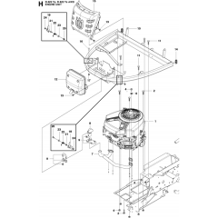 Engine Assembly for Husqvarna